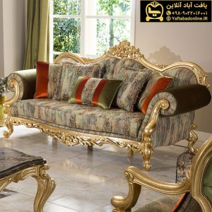 مبلمان کلاسیک طلایی